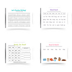 Let's Learn & Play With Words - Early Reading Practice Book